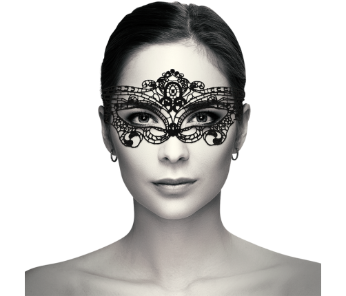 COQUETTE CHIC DESIRE - LACE MASK BLACK
