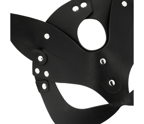 COQUETTE CHIC DESIRE - VEGAN LEATHER MASK WITH BUNNY EARS