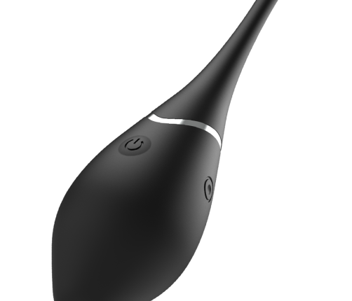 BLACK&SILVER - JENELL RECHARGEABLE VIBRATING EGG