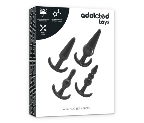 ADDICTED TOYS - SET 4 ANAL PLUGS