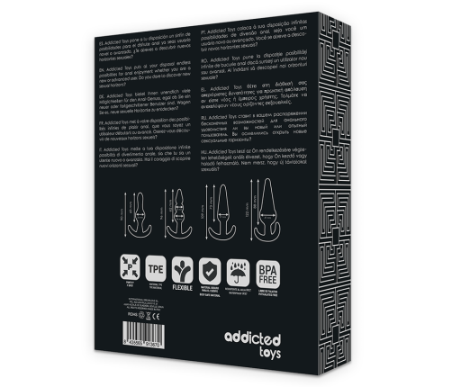 ADDICTED TOYS - SET 4 ANAL PLUGS