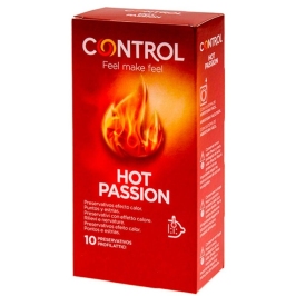 CONTROL - HOT PASSION WARMING EFFECT 10 UNITS CONTROL - HOT PASSION WARMING EFFECT 10 UNITS