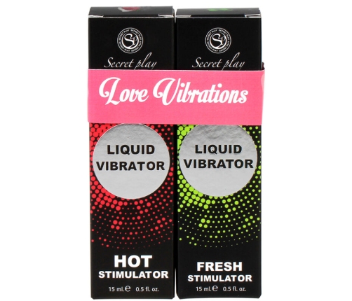 SECRETPLAY - LIQUID VIBRATOR LOVE VIBRATIONS PACK