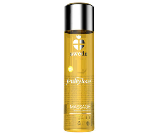 SWEDE - FRUITY LOVE WARMING EFFECT MASSAGE OIL TROPICAL FRUITY WITH HONEY 120 ML.