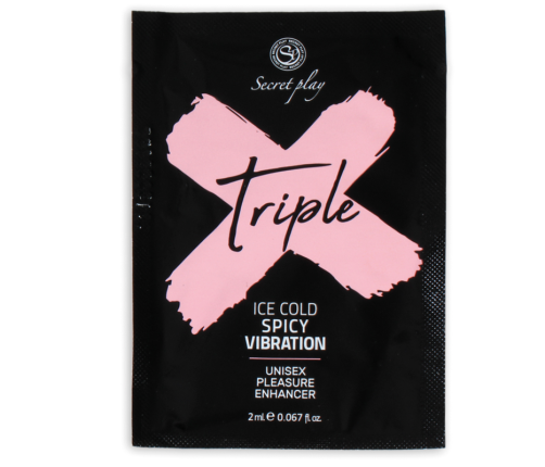 SECRETPLAY - SINGLE DOSE TRIPLE X PLEASURE INTENSIFIER