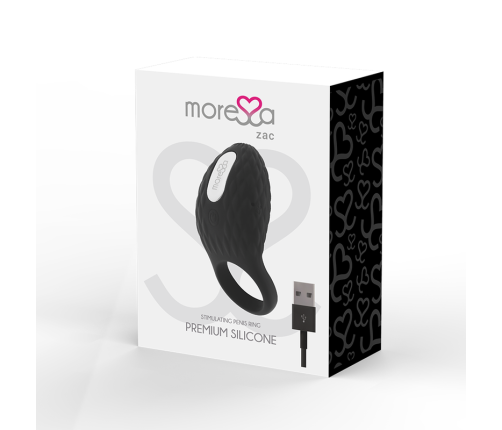 MORESSA ZAC PREMIUM RECHARGEABLE VIBRATING RING
