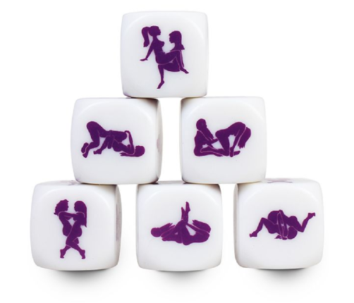 SECRETPLAY - DICE KAMASUTRA LESBIAN 25 MM