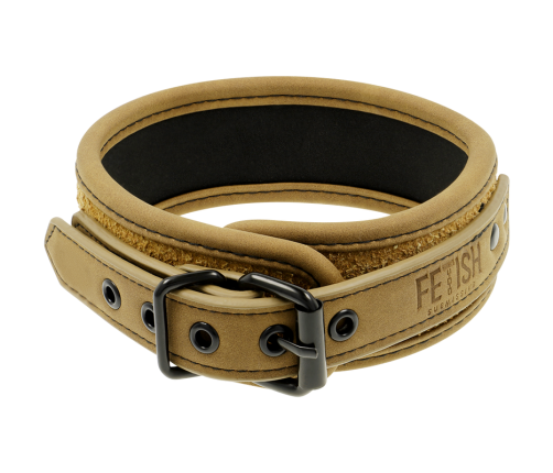 FETISH SUBMISSIVE ORIGEN - NEOPRENE LINED NECKLACE WITH CHAIN