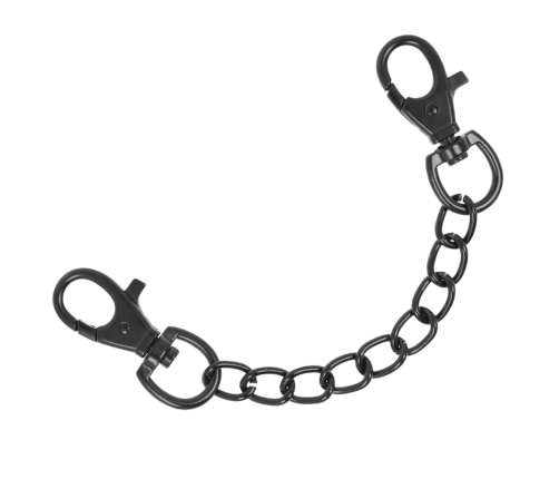 FETISH SUBMISSIVE ORIGEN - VEGAN LEATHER HANDCUFFS WITH NEOPRENE LINING