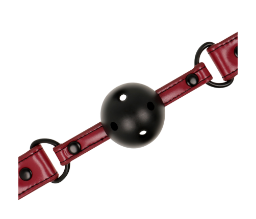 FETISH SUBMISSIVE DARK ROOM - BREATHABLE GAG