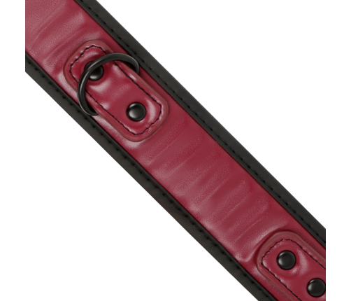 FETISH SUBMISSIVE DARK ROOM - NEOPRENE LINING CHAIN NECKLACE