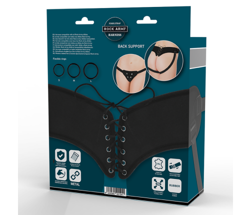 ROCKARMY - ADJUSTABLE HARNESS AND FLEXIBLE RINGS