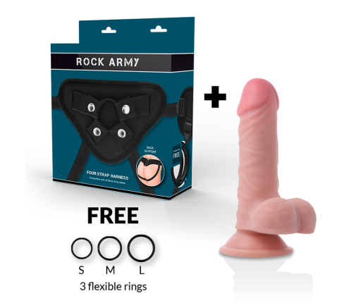 ROCKARMY - HARNESS + DUAL DENSITY PANZER 17 CM -O- 4.46 CM