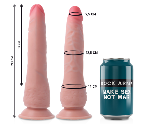 ROCKARMY - HARNESS + DUAL DENSITY CRUSADER 21.5 CM -O- 4.46 CM