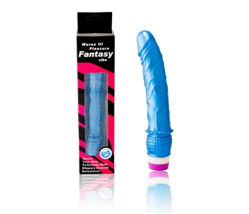 BAILE - WAVES OF PLEASURE VIBRATOR 23 CM BLUE