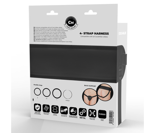 COCK MILLER - ADJUSTABLE HARNESS & RINGS