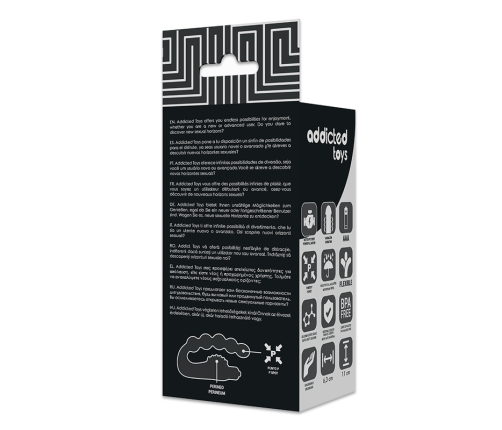 ADDICTED TOYS - ANAL MASSAGER PROSTATIC WITH VIBRATION