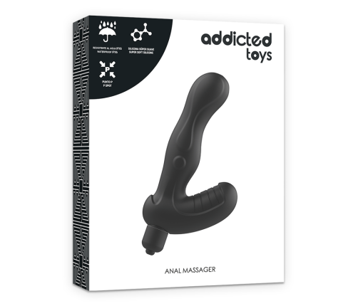 ADDICTED TOYS - P-SPOT VIBE SILICONE PROSTATE ANAL STIMULATOR