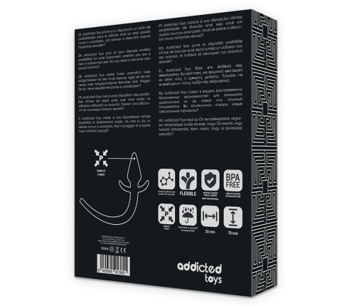 ADDICTED TOYS - PUPPY PLUG ANAL SILICONE