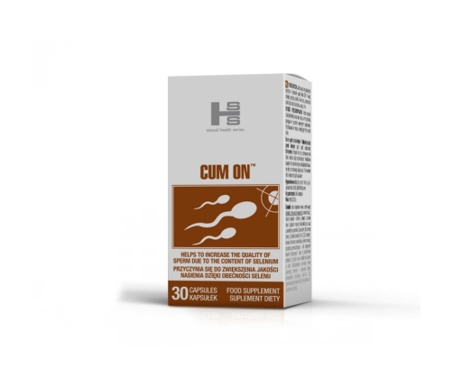 SHS Cum On 30 kapsułek - suplement diety dla mężczyzn, kompleksowa formuła