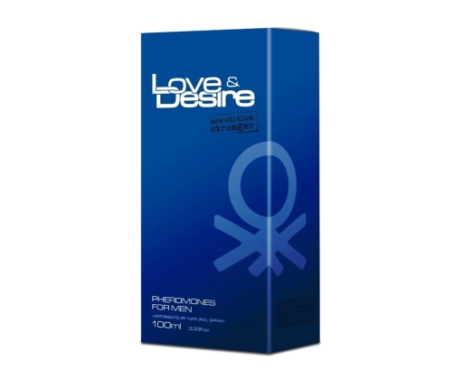 Love & Desire Men’s Pheromone Fragrance 100ml - SHS, Four-Compound Formula