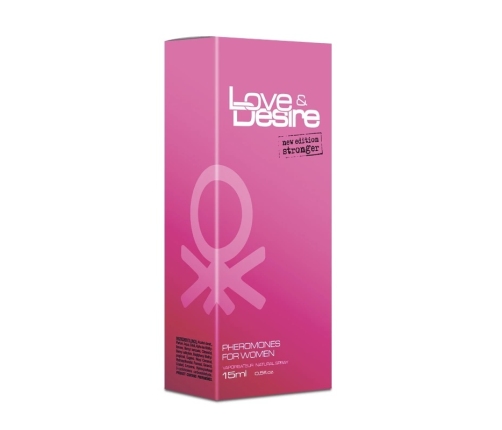 Love&Desire Women’s Perfume 15ml - Fruity-Florals & Unique Pheromone Formula