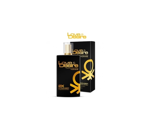 Love & Desire Gold Male 100ml - Premium Pheromone Fragrance for Men