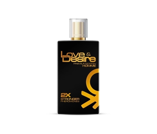 Love & Desire Gold Male 100ml - Premium Pheromone Fragrance for Men