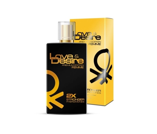 Love&Desire Gold Women’s Premium Pheromone Perfume 100ml - Fruity-Floral Scent