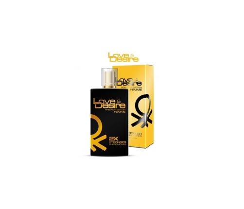 Love&Desire Gold Women’s Premium Pheromone Perfume 100ml - Fruity-Floral Scent