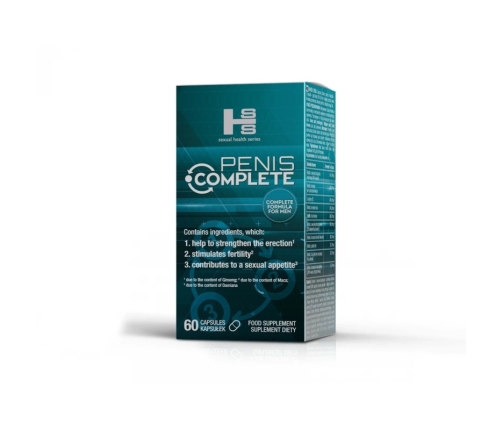SHS Penis Complete 60 Tablets - Botanical Formula, 60pcs, Natural Support
