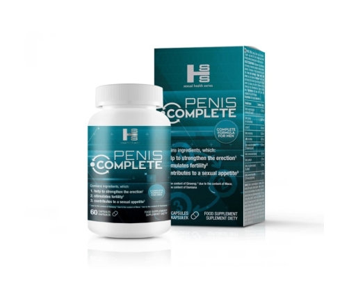 SHS Penis Complete 60 Tablets - Botanical Formula, 60pcs, Natural Support