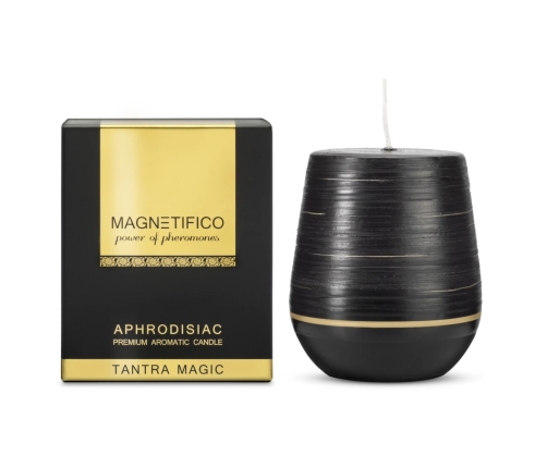 MAGNETIFICO Tantra Magic Scented Candle Sandalwood 36h Handcrafted