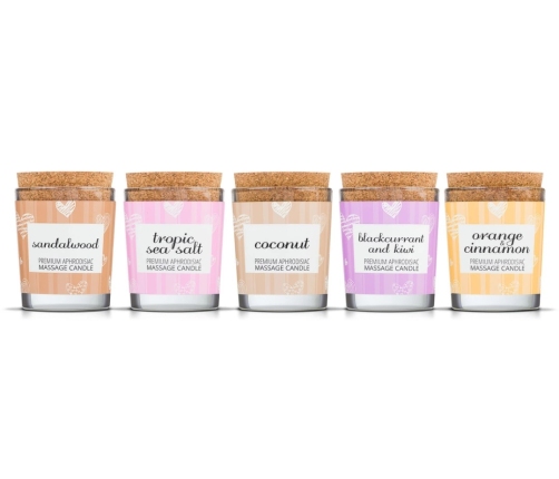 Magnetifico Tropic Sea Salt Massage Candle 70ml - Pheromone Scented, Long-Burning