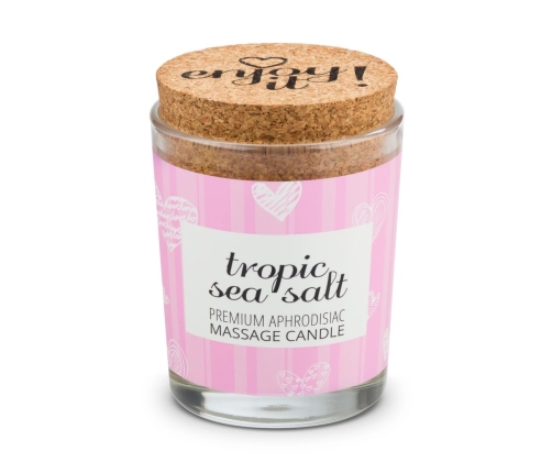 Magnetifico Tropic Sea Salt Massage Candle 70ml - Pheromone Scented, Long-Burning