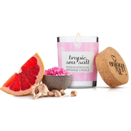 Magnetifico Tropic Sea Salt Massage Candle 70ml - Pheromone Scented, Long-Burning Magnetifico Tropic Sea Salt Massage Candle 70ml - Pheromone Scented, Long-Burning