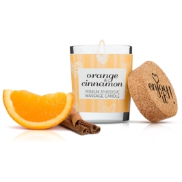 Magnetifico Candle Massage Oil 70ml with Pheromones - Orange & Cinnamon Aroma Magnetifico Candle Massage Oil 70ml with Pheromones - Orange & Cinnamon Aroma