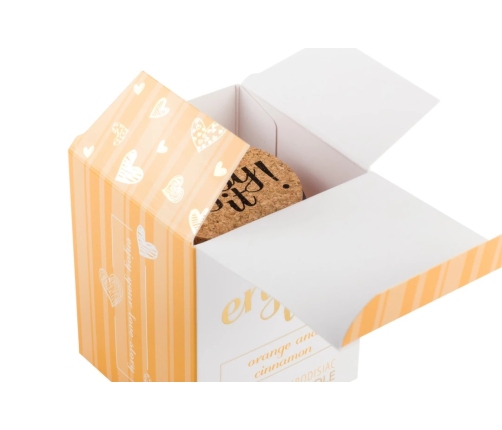 Magnetifico Candle Massage Oil 70ml with Pheromones - Orange & Cinnamon Aroma