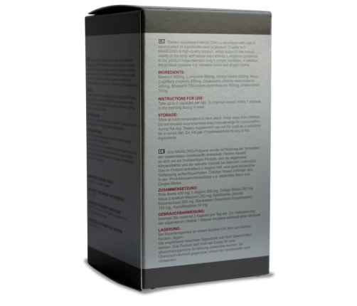 Lovely Lovers MAXILONG 60 kapsułek - wsparcie męskiej wydolności i energii