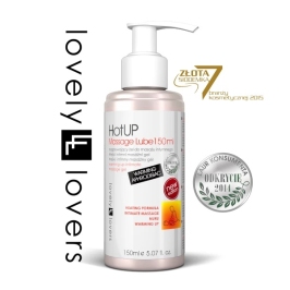 Lovely Lovers HotUP Massage Gel 150ml - Warming & Moisturizing Formula Lovely Lovers HotUP Massage Gel 150ml - Warming & Moisturizing Formula