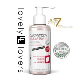 Lovely Lovers Oral Gel Raspberry Flavour 150ml Warming Sensation Vegan Lovely Lovers Oral Gel Raspberry Flavour 150ml Warming Sensation Vegan