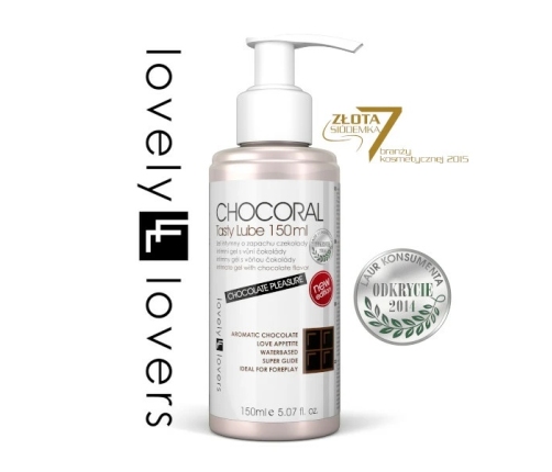 Lovely Lovers CHOCORAL Chocolate Flavored Warming Lubricant 150ml
