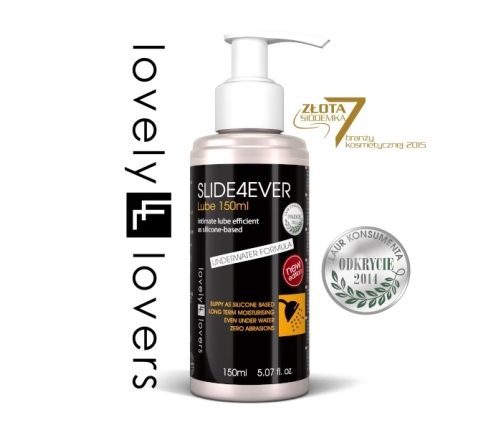 Lovely Lovers SLIDE4EVER Intimate Gel Glycerine-Water Silicone Efficiency 150ml