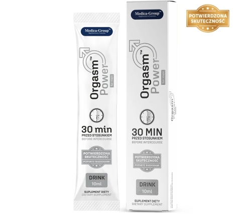 Orgasm Power For Men 10ml - Herbal Energy Drink with Guarana & Ginseng