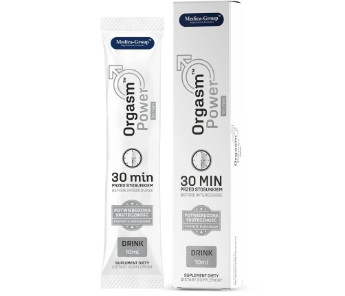 Orgasm Power For Men 10ml - Herbal Energy Drink with Guarana & Ginseng