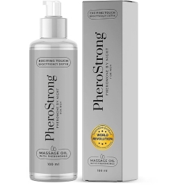 PheroStrong By Night Massage Oil for Men 100ml - Fragrance with Pheromones