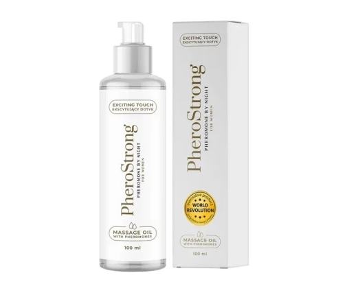 Pherostrong By Night For Women Massage Oil - For Women's Massage With Pheromones That Arouse Men 100 ML