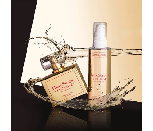 Pherostrong Exclusive For Women Massage Oil - For Women's Massage With Pheromones That Arouse Men 100 ML