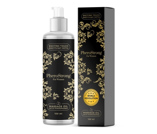 Pherostrong For Women Massage Oil - For Women's Massage With Pheromones That Arouse Men 100 ML