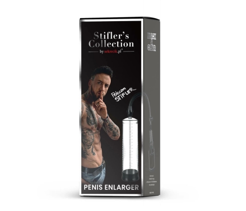 Stifler's Collection Manual Intimate Vacuum System Transparent 22 cm